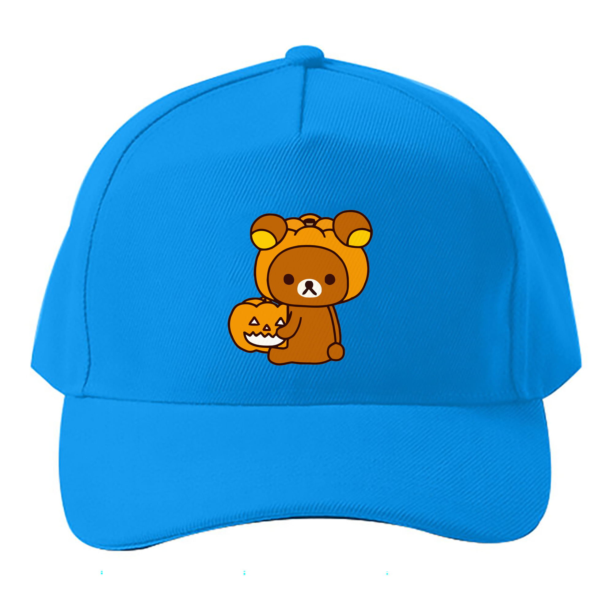 （画像用） リラックマ リラックマ キイロイトリ Rilakkuma Korilakkuma Kiiroitori ベースボールキャップ 綿100％ 男女兼用 帽子 スポーツ